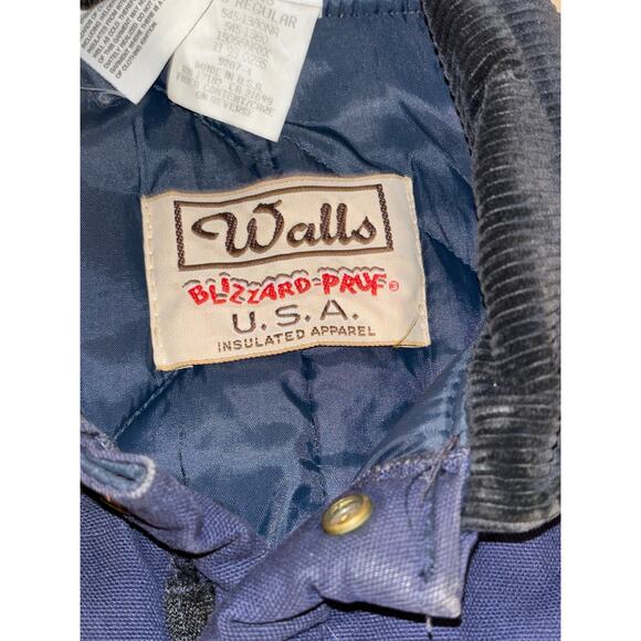 Vintage Walls Blizzard Pruf Insulated Coveralls Men’s 40 Regular - Picture 6 of 10